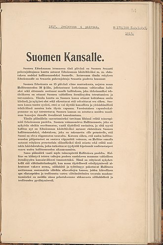 Finnish Declaration of Independence